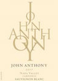 2017 John Anthony Napa Valley Carneros Sauvignon Blanc 750 mL Image
