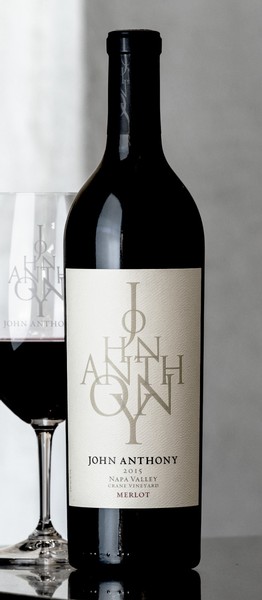 2015 John Anthony Crane Vineyard Merlot 750 mL