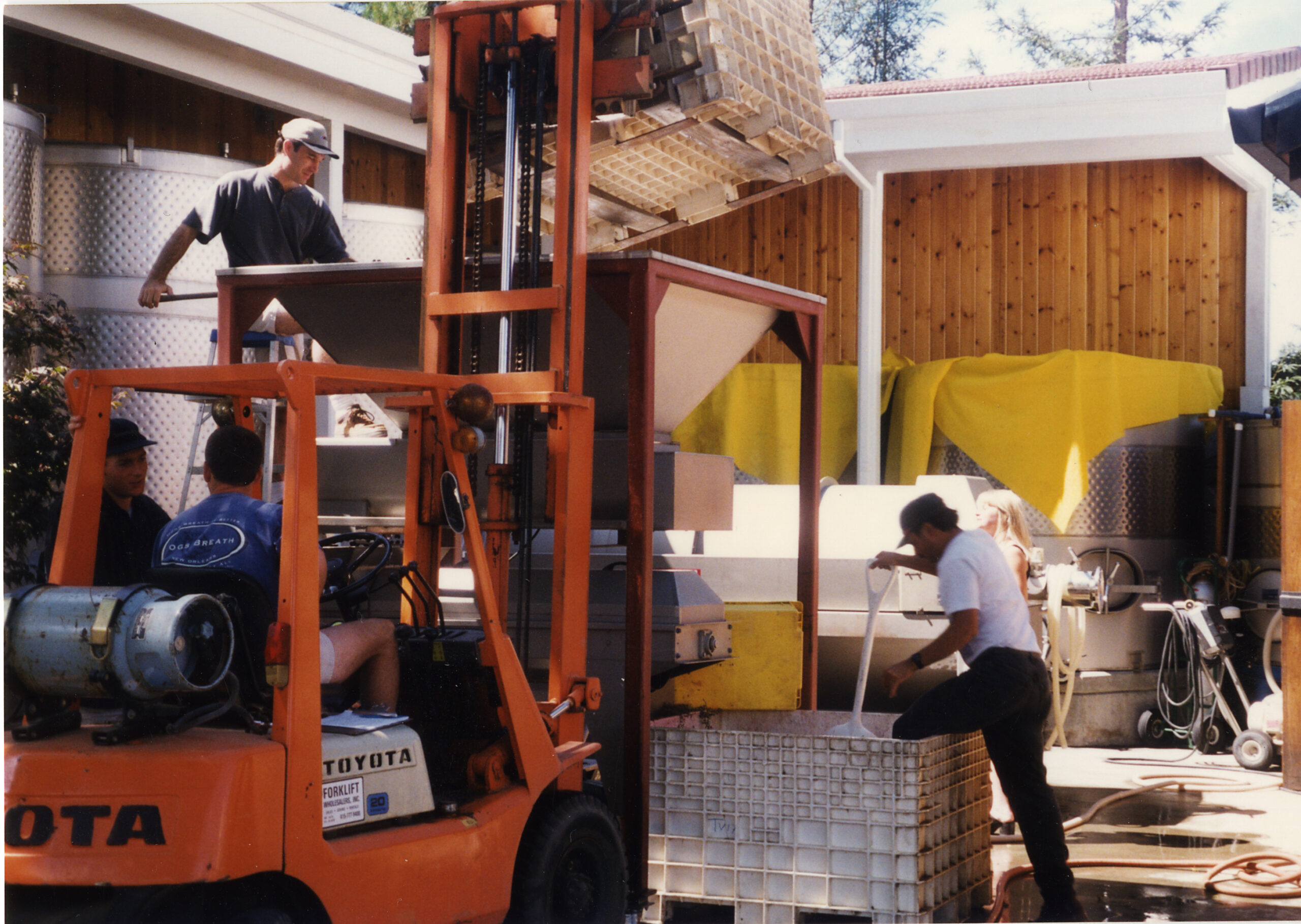 Winemaking at John Anthony Vineyards