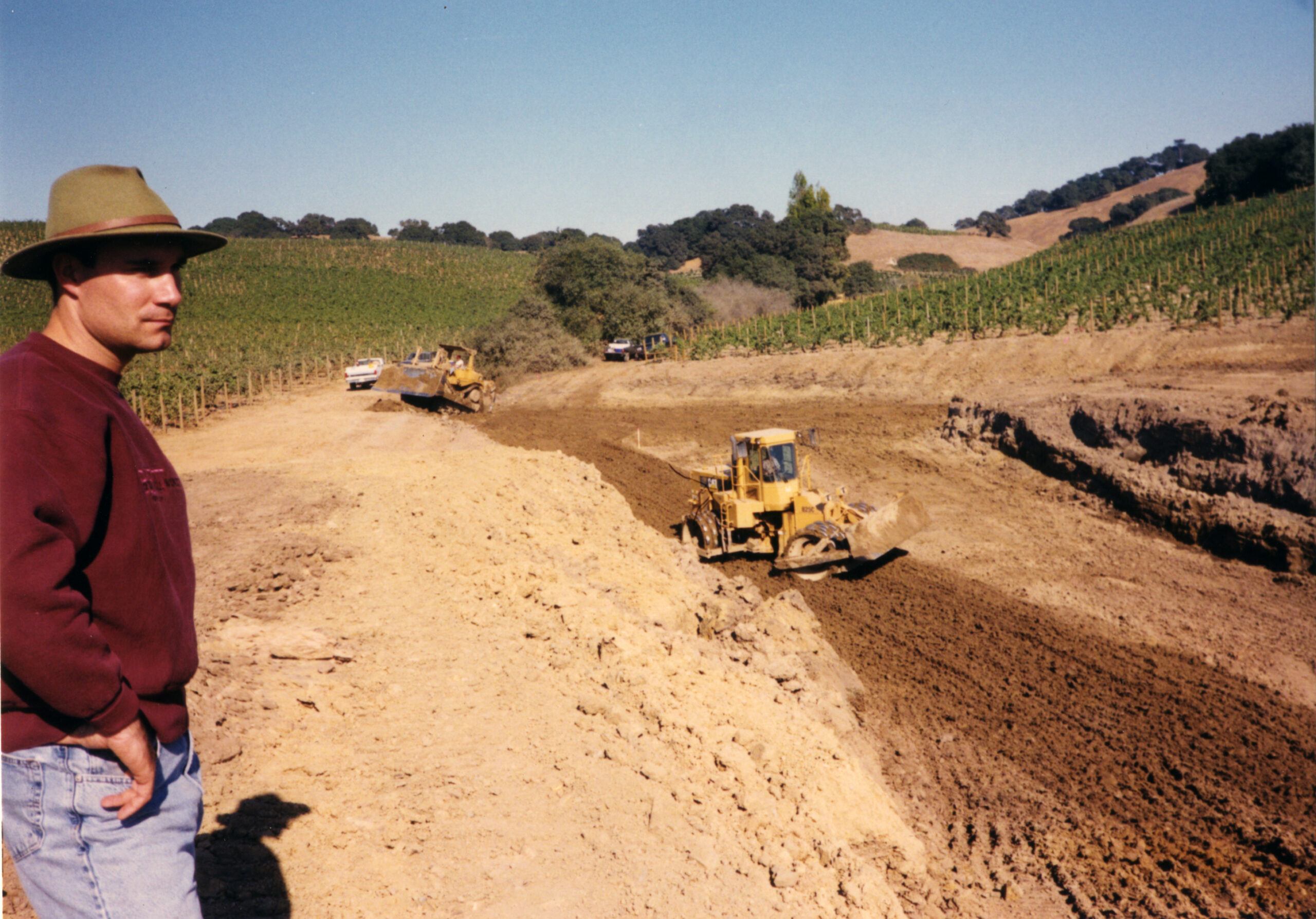 Machinery at John Anthony Vineyards